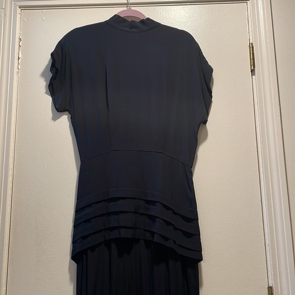 Vintage Hollys Harp USA Tailored Flattering Layered Drop Tier Detailed Dress - Picture 3 of 12